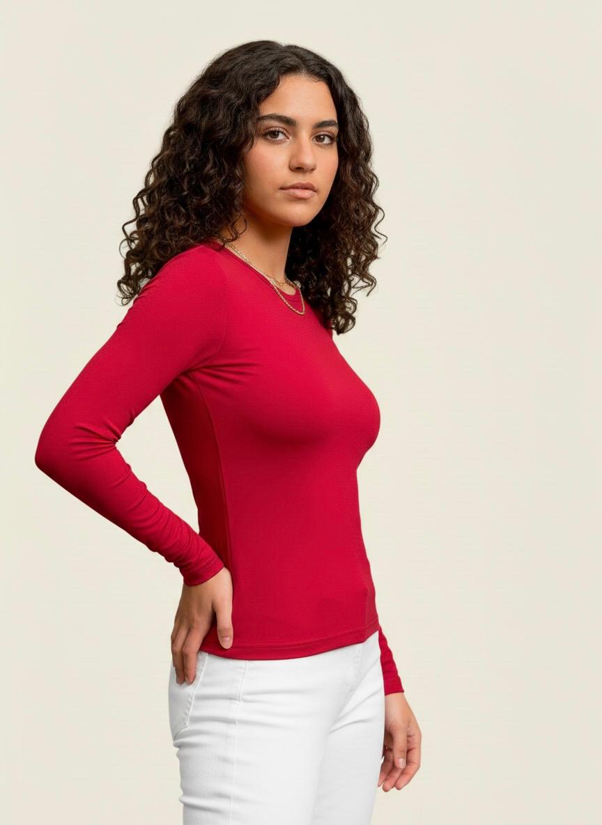 Burgundy Long Sleeves