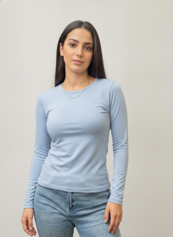 Baby Blue Long Sleeve