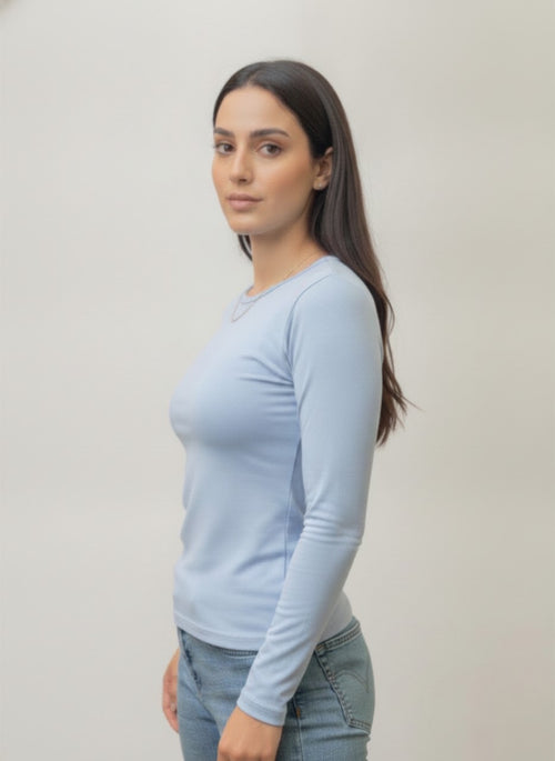 Baby Blue Long Sleeve
